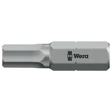 EMBOUT WERA 840/1 HEX PLUS Z 1/4 6 PANS/ALLEN 5 mm L 25 mm -MARQUE ALLEMANDE POUR LES ATELIERS