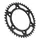 ADAPTABLE MOTORCYCLE REAR SPROCKET KTM 690 SMC R 2012>, HUSQVARNA 701 SUPERMOTO 2016>, GAS GAS 700 SM 2022>2024 520 42 DTS STEEL BLACK (DIAMETER 125/150/8.5) -JT SPROCKETS