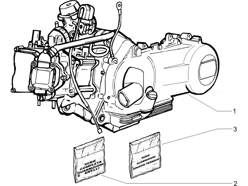 Moteur complet 