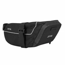SADDLE BAG BICYCLE ZEFAL ZLIGHT PACK L 1,4L BLACK/GREY MOUNTING KIT VELCRO