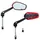 REAR-VIEW MIRROR SCOOTER REPLAY X-RUN RED (PAIR)