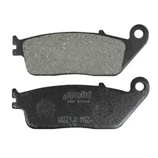 BRAKE PAD SET POLINI FOR KYMCO 250 PEOPLE, 250 X-CITING/PEUGEOT 125 SATELIS, 400 GEOPOLIS, 125 DJANGO/BMW 600 C SPORT, 650 C GT (L 102 mm - H 39 mm - P 8.3 mm) (174.0059) (ORIGINAL)