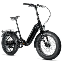 ELECTRIC BICYCLE/E-BIKE PLIANT FAT BIKE 20 LEADER FOX CODY UNISEX BLACK 7-SPEED HUB MOTOR AR BAFANG 36-SPEED 80NM BATTERY 16AH