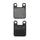 BRAKE PAD SET NEWFREN FOR PEUGEOT 50 SPEEDFIGHT 2 2001> FRONT, LUDIX FRONT/DERBI 50 SENDA 1994> FRONT/RIEJU 50 RS1 1989> FRONT/YAMAHA 50 TZR 2003>2012 REAR (FITTING AJP) (FD0094BE) (ELITE ORGANIC)