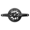 ROAD CRANKSET SRAM 12-SPEED RIVAL E1 ALUMINIUM GRAVEL AXLE INTEGRATED DUB 170 mm 46-33T CENTRE DISTANCE PLATEAUX 107 mm (WITHOUT CUVETTES)