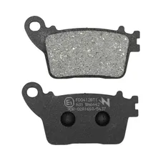 BRAKE PAD SET NEWFREN FOR HONDA 600 CB F HORNET 2007>2013 REAR, 600 CBR RR 2007>2015 REAR/KAWASAKI 1000 ZX-10R NINJA 2011> REAR/YAMAHA 600 YZF-R6 2017> REAR (FD0412BT) (TOURING ORGANIC)