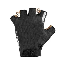 CYCLING GLOVES SHORT GIST AIR SUMMER BLACK M (PAIR CARDED) WITH VELCRO -5519
