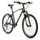 CONVENTIONAL BICYCLE MTB 26 LEADER FOX MXC BLACK MATTE/GREEN 8-SPEED FRAME 18 INCHES (SIZE JUNIOR GARCON 156 TO 164 cm)