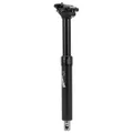 TIGE DE SELLE VTT TELESCOPIQUE CONTROLTECH AIR / HUILE ALU NOIR DIAM. 30.9 L346 mm (REGLAGE PAR CABLE INTERNE DEBATTEMENT 100mm) MANETTE COMMANDE AU CINTRE REF 225069, 225070