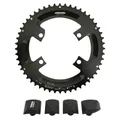 ROAD CHAINRING 4-BOLT DIA. 110 FOR SHIMANO ULTEGRA R8000/R8050 MICHE 52T OUTER BLACK 11-SPEED