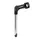 POTENCE CITY A PLONGEUR ERGOTEC OCTOPUS 2 REGLABLE 25.4mm POUR CINTRE 31.8mm L 90mm ARGENT/NOIR (plongeur 300mm) (HOMOLOGUE NIVEAU 4)