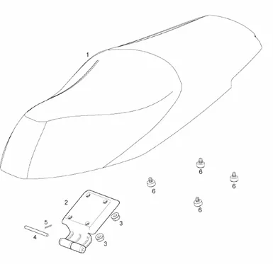 Selle deux places
