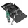 RATCHET WERA 8009 ZYKLOP POCKET HEAD ADJUSTABLE COMBINEE SOCKET/BUSH 3/8 AND SCREWDRIVER 1/4 (WITH RESERVE OF END CAP INTEGREE) BLACK/GREEN (SET 27 PIECES) -BRAND GERMAN FOR THE WORKSHOPS