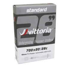 CHAMBRE A AIR VELO 700 x 20-28 VITTORIA VALVE PRESTA 60mm (OBUS DEMONTABLE)