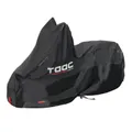 PROTECTIVE COVER MOTORCYCLE TAAC PLUS HYDROSCUD POLYESTER WATERPROOF/WATERPROOF 2000 mm SIZE S BLACK (186X86X124CM) (STRAP ANTI-FLOATING/EYELET LOCK/BAG OF STORAGE)