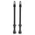 TUBELESS VALVE PRESTA MICHELIN COLORI BLACK 100 mm 4 HOLES FOR DIFFUSION PREVENTIF WITH REMOVAL TOOL VALVE CORE (SOLD AS A PAIR)
