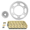 KIT CHAINE ADAPTABLE YAMAHA 1000 MT-10 2016, MT-10 SP 2017>2020, MT-10 TOURER EDITION 2018>2020 525 16x43 (DIAM COURONNE 110/130/10.5) (DEMULTIPLICATION ORIGINE) -AFAM