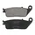 PLAQUETTE DE FREIN POLINI POUR YAMAHA 125 XMAX 2010>2017, 250 XMAX 2010>2016/KYMCO 125-300 DOWNTOWN, 250-500 X-CITING, 300 PEOPLE GTI (L 102mm - H 39mm - P 9.8mm) (174.0071) (ORIGINAL)