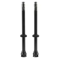TUBELESS VALVE SCHWALBE CLIK VALVE 80 mm VALVE CORE REMOVABLE (SOLD AS A PAIR CARDED)