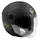 CHILDREN'S HELMET OPEN-FACE ADX AJK MATTE BLACK YM (SINGLE VISOR) (ECE 22.06)