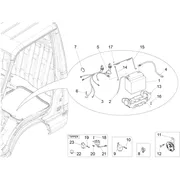 Relais - Batterie - Avertisseur sonore