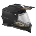 CASQUE CROSS/TRAIL ADX AC900 NOIR/OR S (DOUBLE ECRAN) (ECE 22.06)