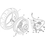Roue arriere