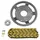 ADAPTABLE CHAIN KIT DERBI 50 SENDA R 1996>1999 420 12X53 (DIAMETER REAR SPROCKET 53/125/8.25) (OEM GEARING) -AFAM