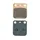 BRAKE PAD SET CL BRAKES FOR DAELIM 125 S2 2007> REAR, HISTORY FRONT/REAR, 125 MESSAGE II, 125 OTELLO FRONT/PEUGEOT 125 SUM UP FRONT (1 SET OF 2 BRAKE PADS) (3018 MSC)