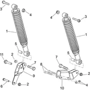 Suspension arriere