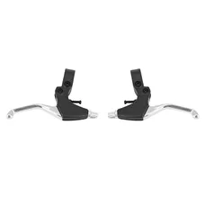 LEVIER DE FREIN VTT V-BRAKE 2 DOIGTS NEWTON ALU (PAIRE SUR CARTE)