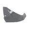COVER/EXTREMITE DE SPOILER LEFT OEM PIAGGIO 50-125 VESPA PRIMAVERA, SPRINT 2013 > UNPAINTED-1B001011