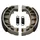 BRAKE SHOE SET SCOOTER NEWFREN FOR PIAGGIO 50 ZIP 1995>1999 REAR, VESPA ET2 REAR, VESPA ET4 REAR, VESPA LX 2-STROKE/4-STROKE REAR/GILERA 50 RUNNER REAR DIAMETER 110X25 MM (GF0261)