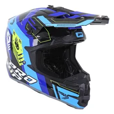 CASQUE CROSS ADULTE PROGRIP 3080 SPIRITS BLEU/NOIR XL (ECE 22.06)