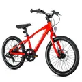 CONVENTIONAL BICYCLE MTB 20 LEADER FOX GAMP 2026 GARCON RED 6-SPEED (SIZE CHILDREN'S 120 TO 135 cm)