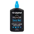 BICYCLE LUBRICANT CHAIN ZEFAL EXTRA WET TOUTES CONDITIONS (BURETTE 120ML) - DURABILITE EXCEPTIONNELLE TO BASE OF CERAMIC 