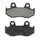 PLAQUETTE DE FREIN POLINI POUR SUZUKI 250 BURGMAN, 400 BURGMAN AV (L 81.6mm - H 42.6mm - P 8.2mm) (174.0034/B) (ORIGINAL)