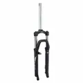 MTB FORK 26 " ZOOM 565MLO TO RESSORT BLACK MATTE ADJUSTABLE DEB. 80 mm PIVOT LISSE 240 mm 1''1/8-28,6 OUTER COMPATIBLE V-BRAKE/DISC