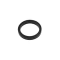 HEADSET SPACER ALUMINIUM BLACK 1"-25,4 5 mm