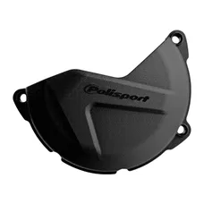 PROTECTION/COUVRE CARTER D'EMBRAYAGE YAMAHA 450 YZ F 2011>2022, 450 YZ FX 2016>2023 NOIR -POLISPORT
