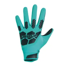 GANTS VELO VTT LONG GIST ARMOR BLEU TURQUOISE S (PAIRE SUR CARTE) COMPATIBLE ECRAN TACTILE -5555