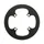PROTEGE CHAINE VAE/E-BIKE MONO D.104 NOIR ALU 7075 STRONGLIGHT 4 BRANCHES POUR 44DTS