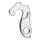 DERAILLEUR HANGER ALUMINIUM MARWI BH/BIANCHI/COLNAGO/GO SPORT/KUOTA/LAPIERRE/NAKAMURA/RIDLEY/PINARELLO... GH-126 (SOLD INDIVIDUALLY CARDED)
