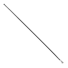 SPOKE STAINLESS STEEL BLACK FLAT (2,2 X 0,09 mm) HEAD RIGHT 2 mm L 258 mm SAPIM CX-RAY WITH NUT (SOLD INDIVIDUALLY)