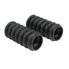 SOUFFLET DE FOURCHE CYCLO DIAM INT 17/25/35mm - LONGUEUR 75mm ADAPTABLE MBK/MOTOBECANE (PAIRE) -SELECTION P2R