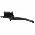 BRAKE MASTER CYLINDER MOTORCYCLE UNIVERSAL 2.0 FRONT WITH THREAD MIRROR DIAMETER 8 mm BLACK LEFT -P2R