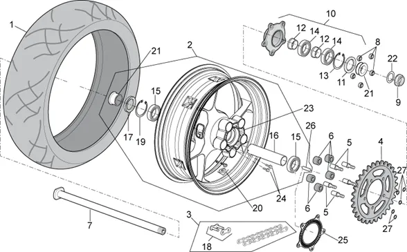 Roue AR