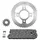 KIT CHAINE ADAPTABLE MASH 125 CAFE RACER 2017>2019 428 14x46 (DEMULTIPLICATION ORIGINE) -SUPERSPROX