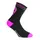 SOCKS/ANKLE SOCKS SUMMER GIST CRANE/SKULL BLACK-PINK FLUORESCENT 36/39 - HEIGHT 18 cm (PAIR) -5860