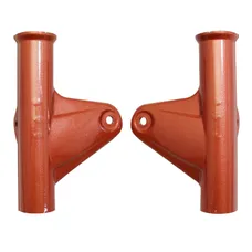 SUPPORT DE PHARE/PROJECTEUR CYCLO ADAPTABLE MBK/MOTOBECANE 89 A PEINDRE BASE CHAUDRON -SELECTION P2R
